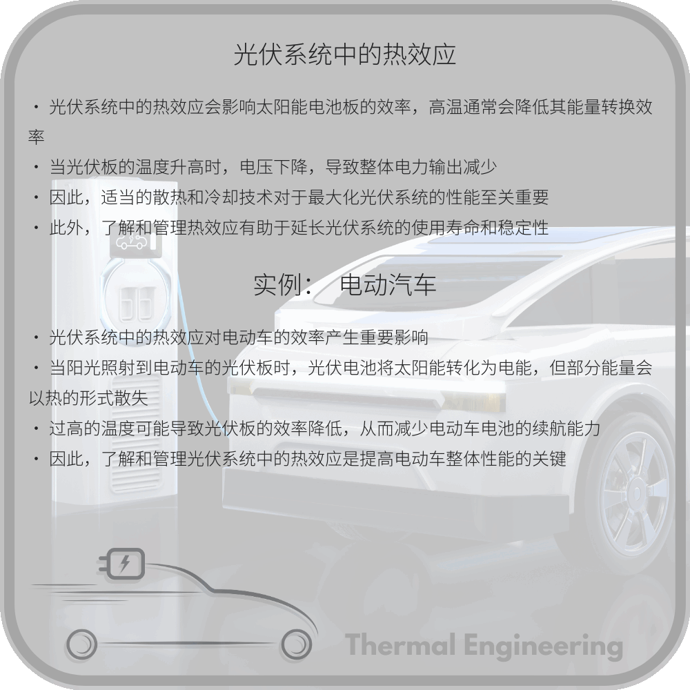 光伏系统中的热效应