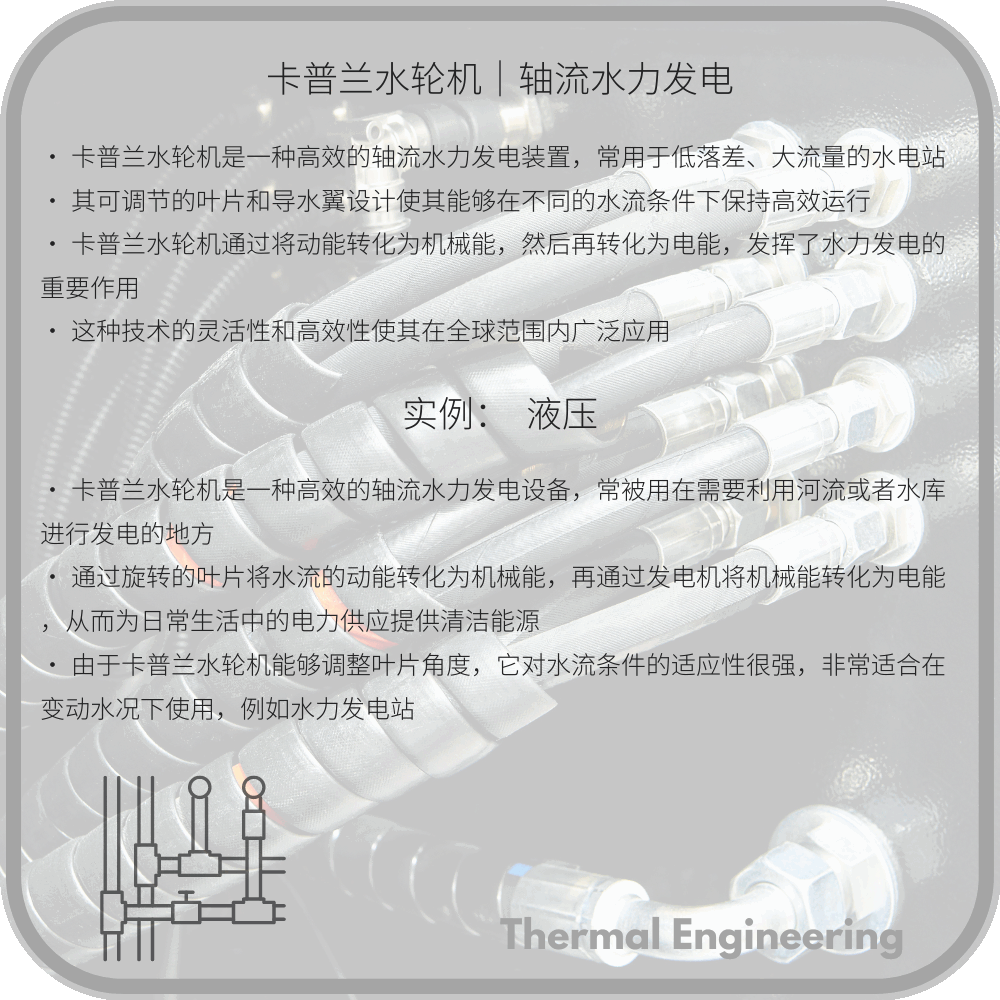 卡普兰水轮机|轴流水力发电