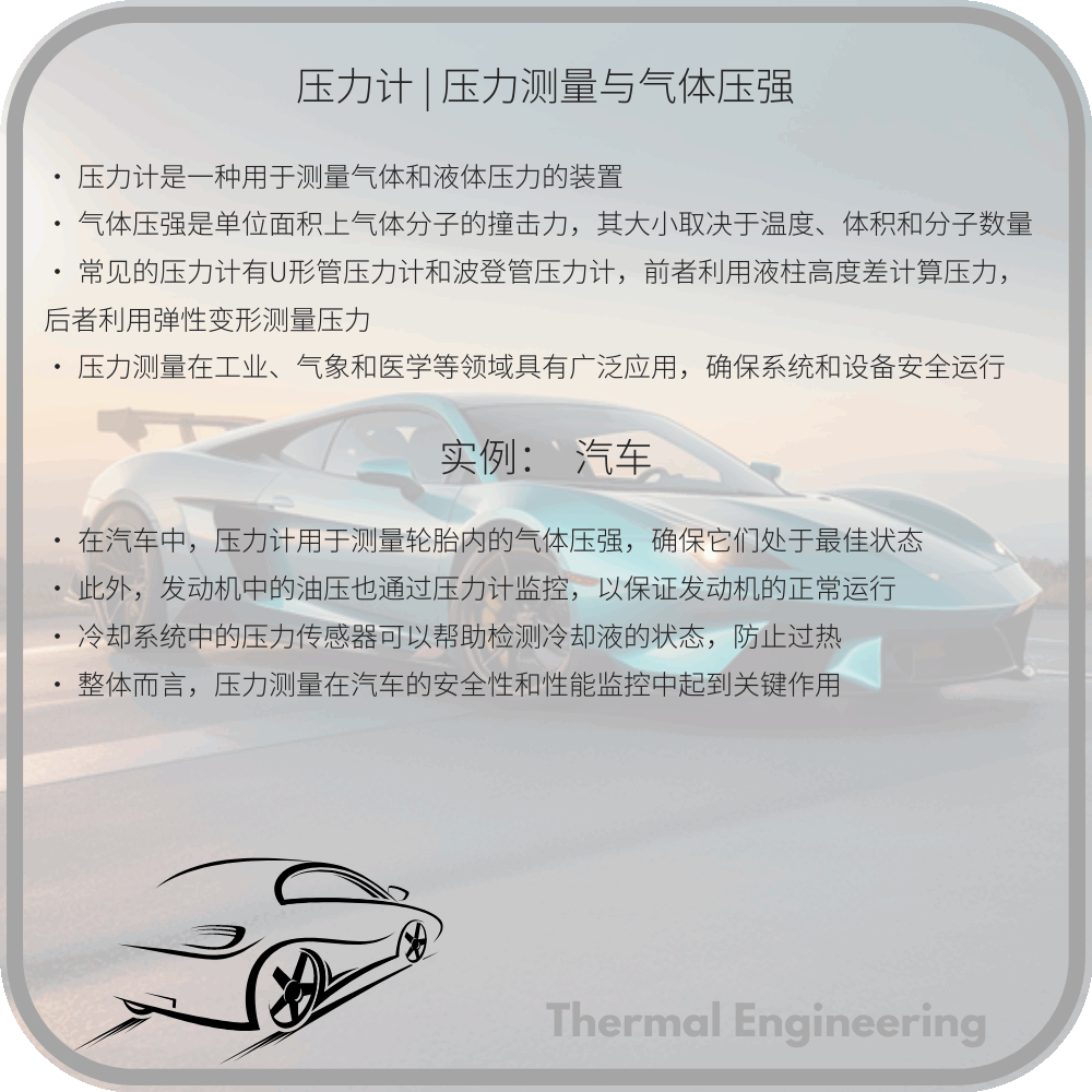 压力计 | 压力测量与气体压强