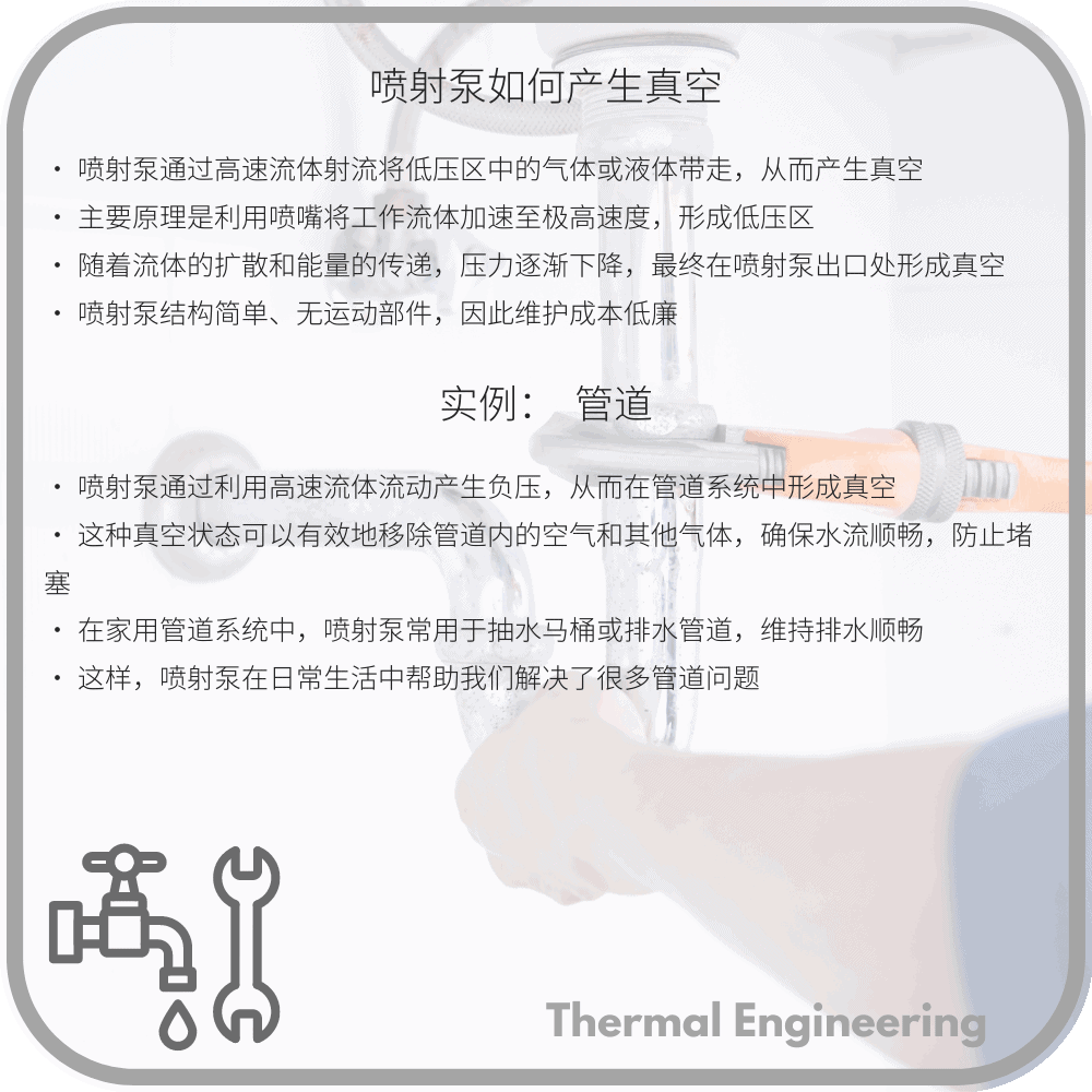 喷射泵如何产生真空