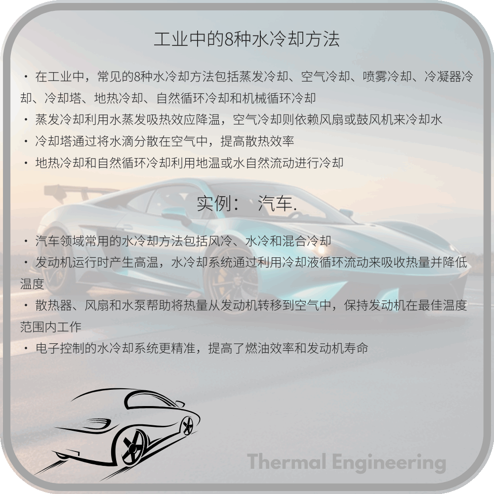 工业中的8种水冷却方法