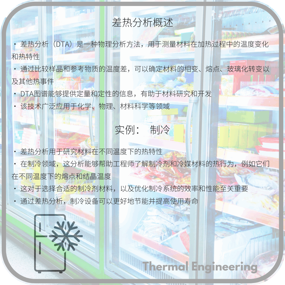 差热分析概述