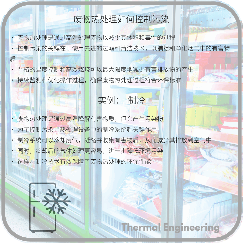 废物热处理如何控制污染