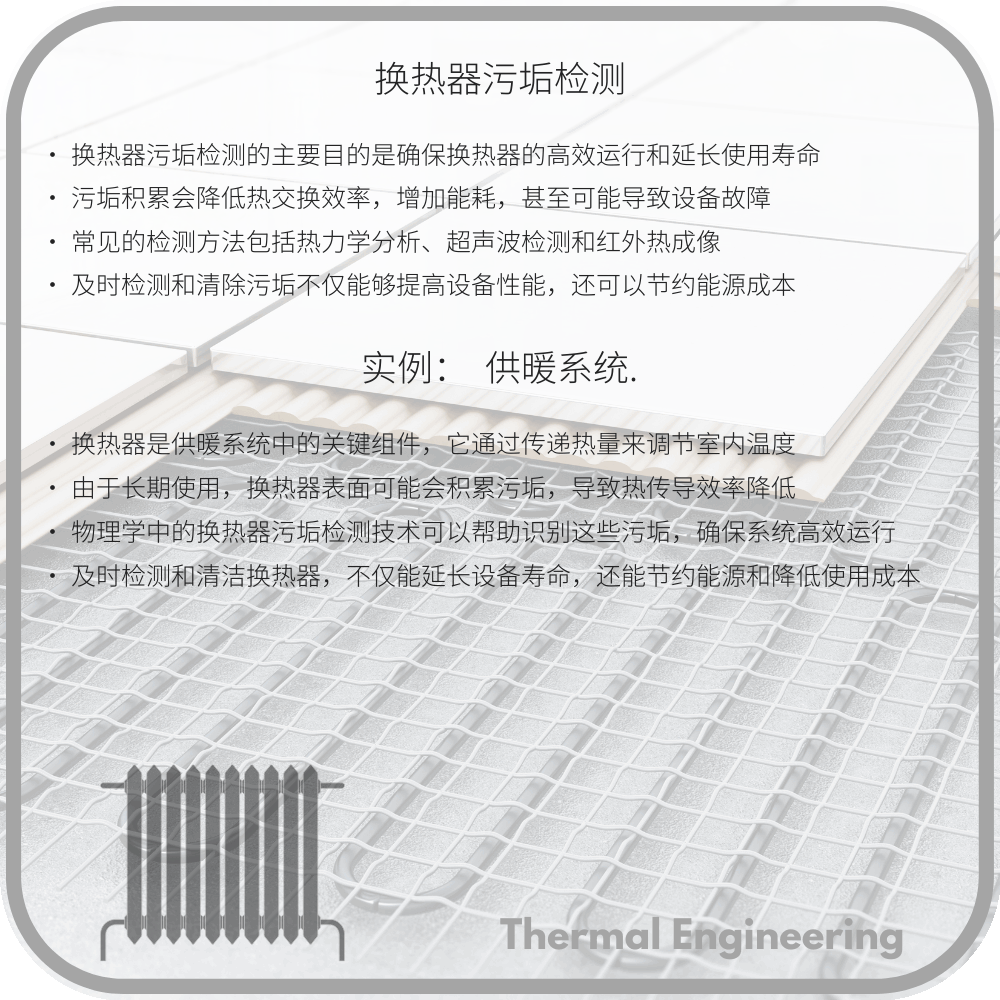 换热器污垢检测