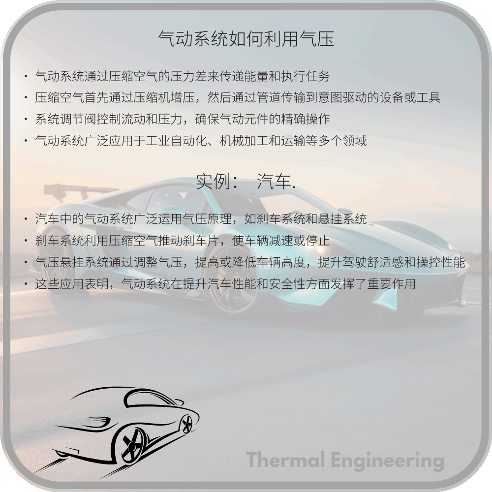 气动系统如何利用气压