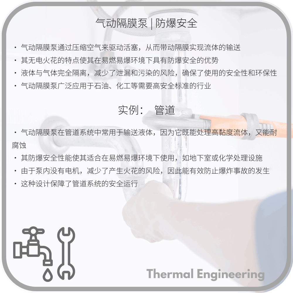 气动隔膜泵 | 防爆安全