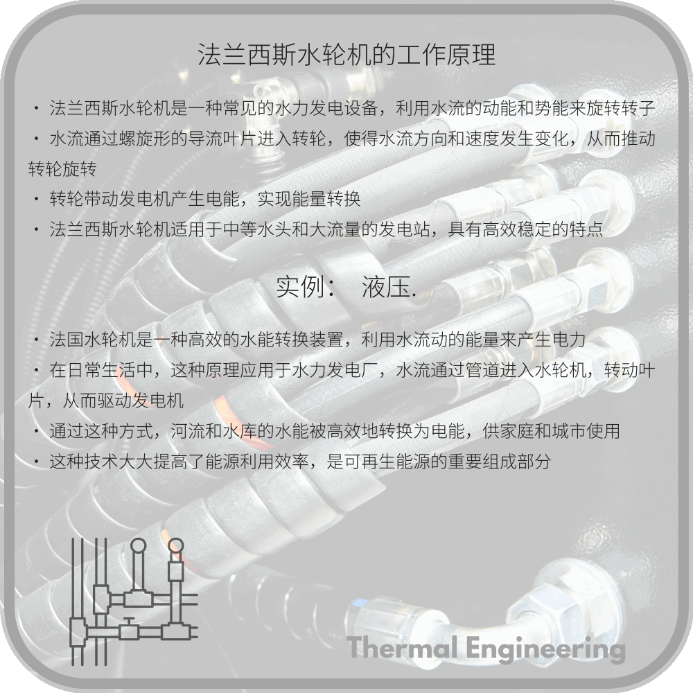 法兰西斯水轮机的工作原理