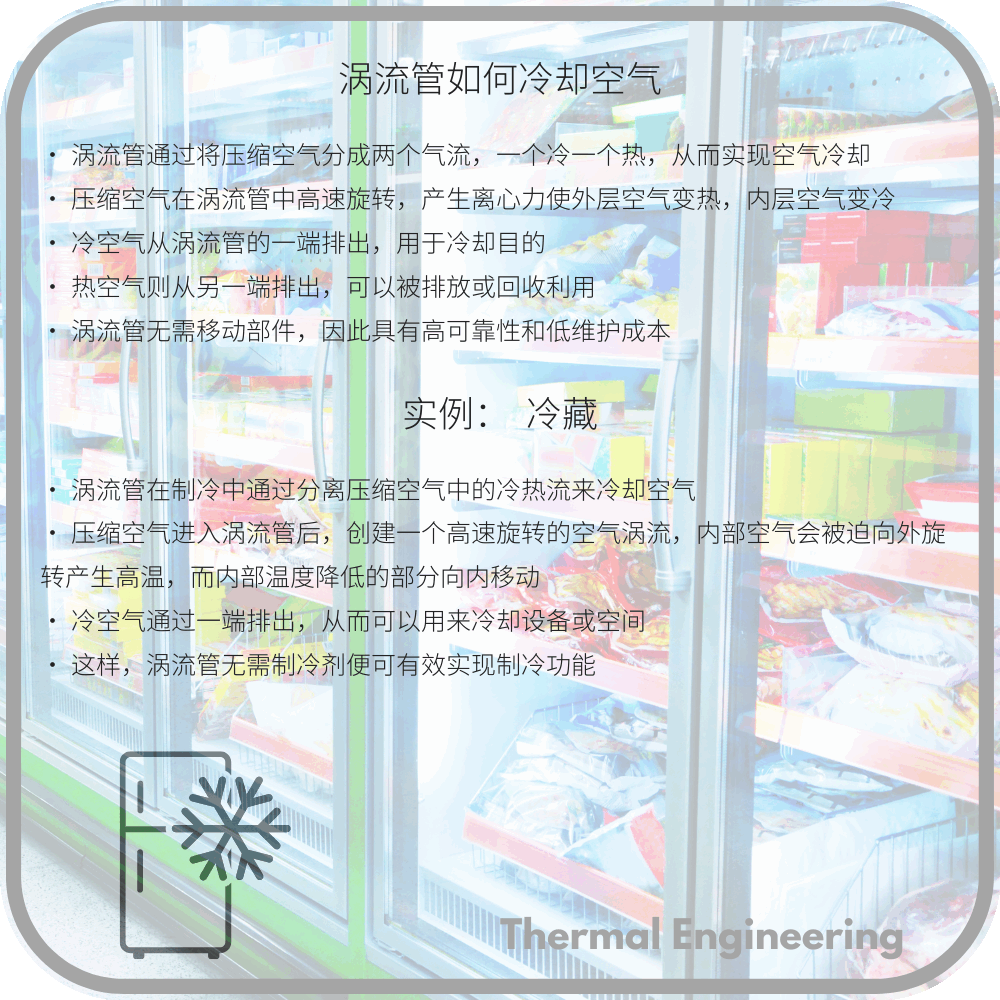 涡流管如何冷却空气