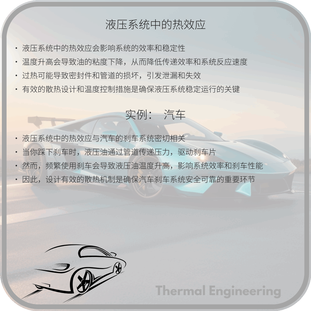 液压系统中的热效应