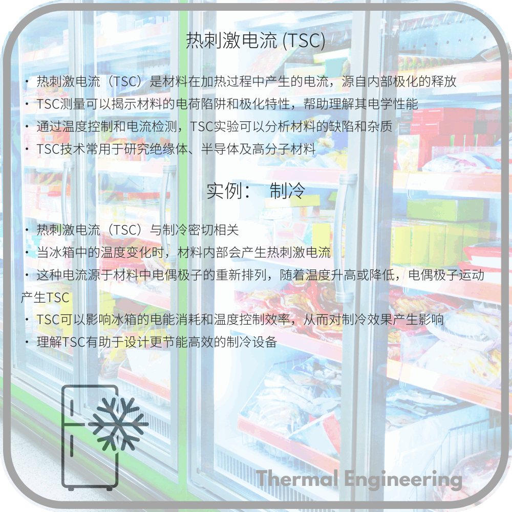 热刺激电流 (TSC)
