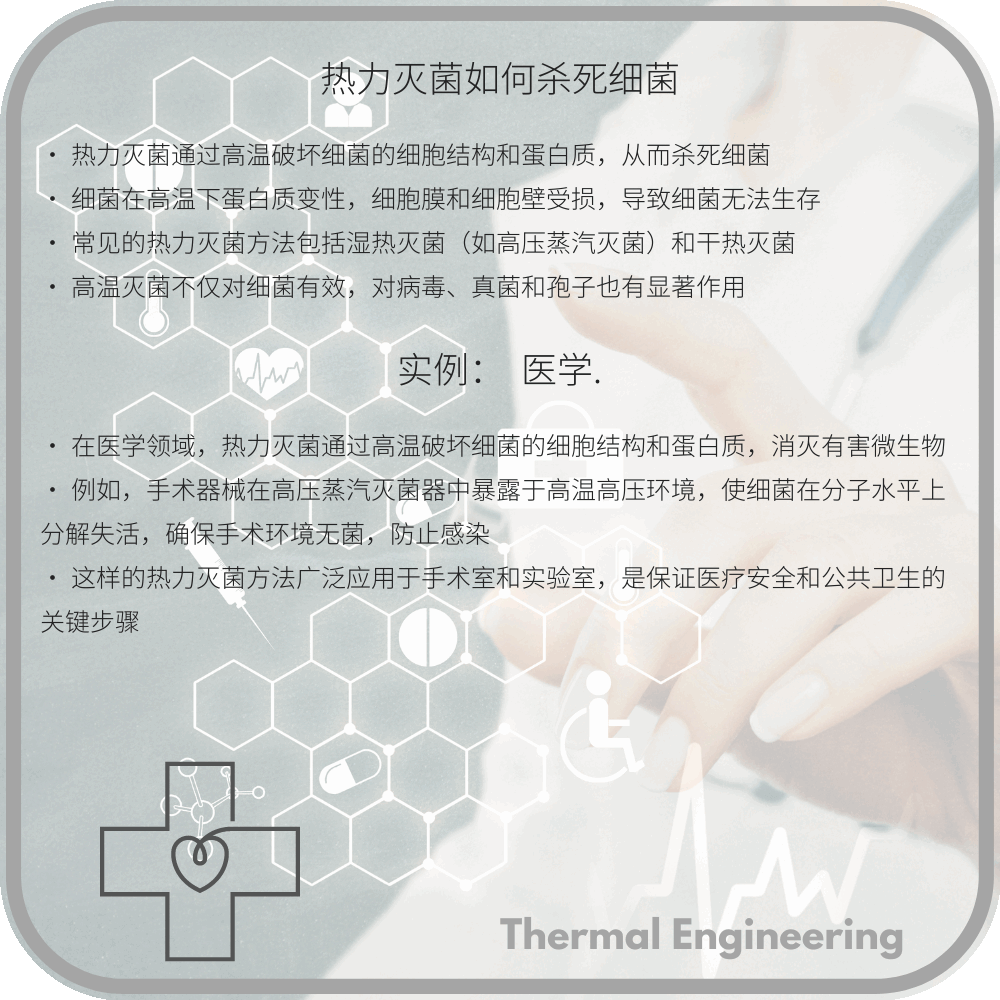 热力灭菌如何杀死细菌