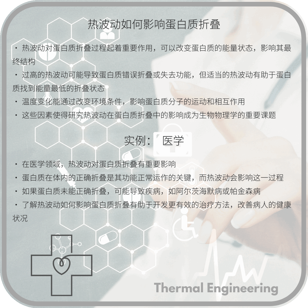 热波动如何影响蛋白质折叠
