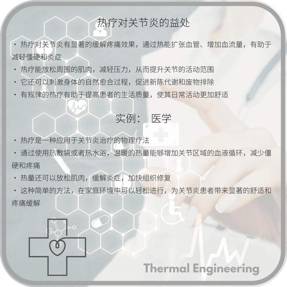 热疗对关节炎的益处