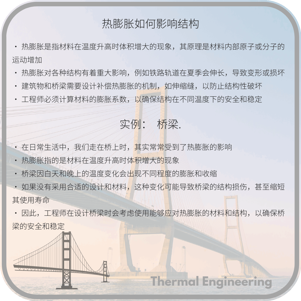 热膨胀如何影响结构