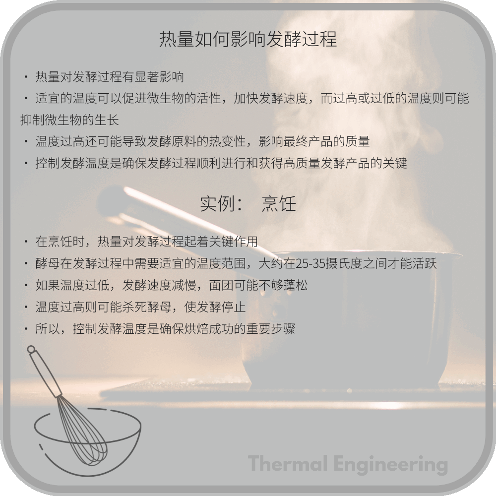 热量如何影响发酵过程