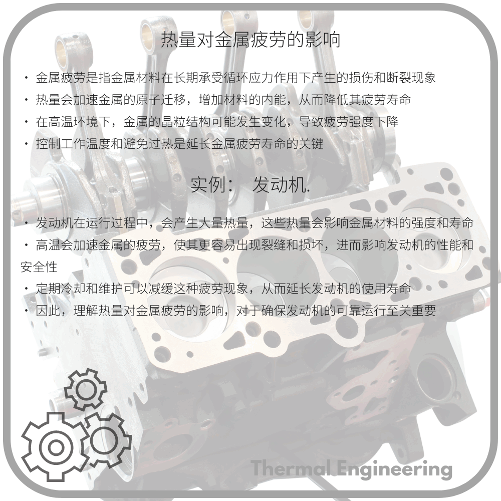 热量对金属疲劳的影响