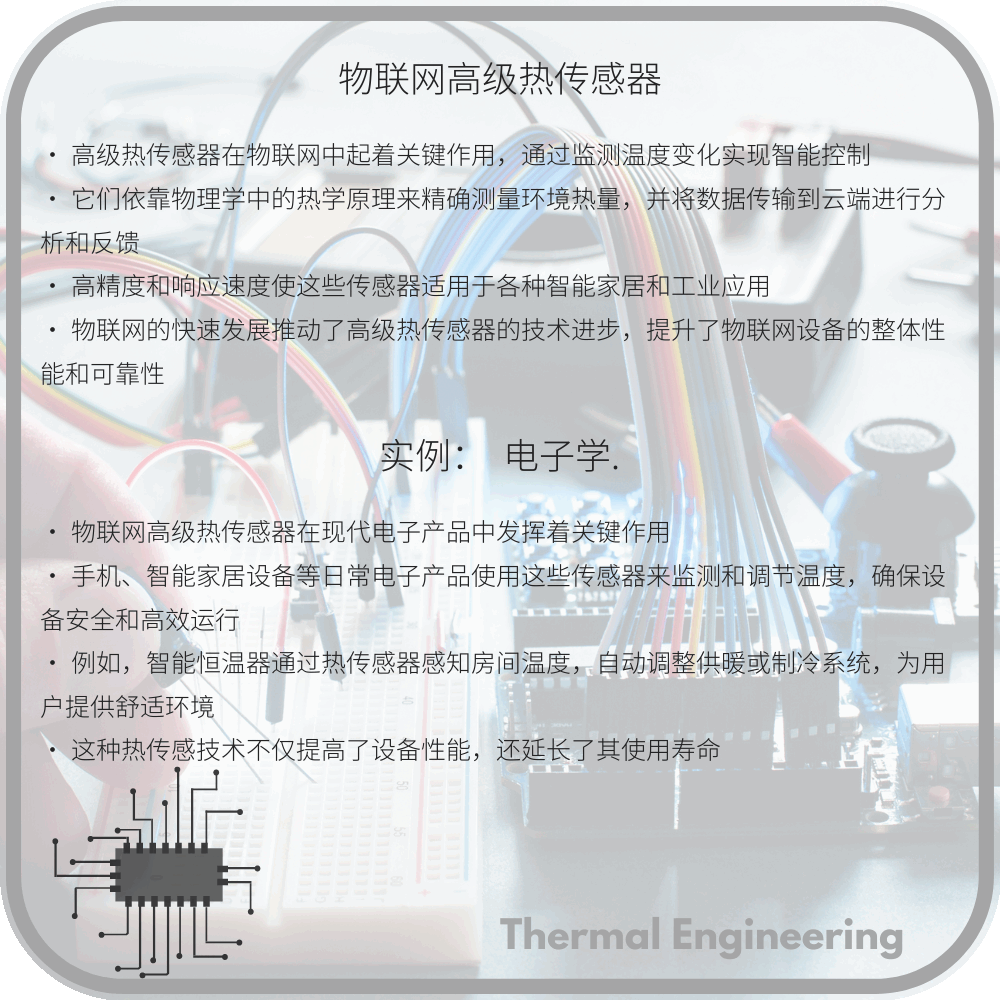 物联网高级热传感器