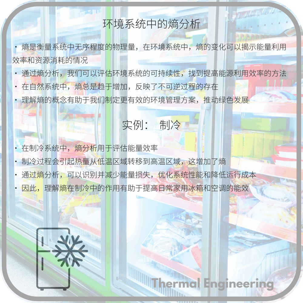 环境系统中的熵分析