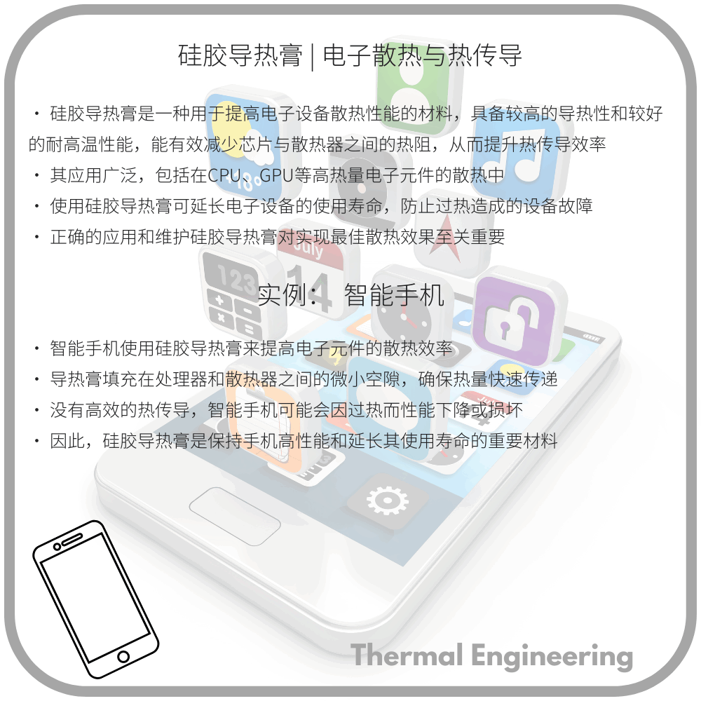 硅胶导热膏 | 电子散热与热传导