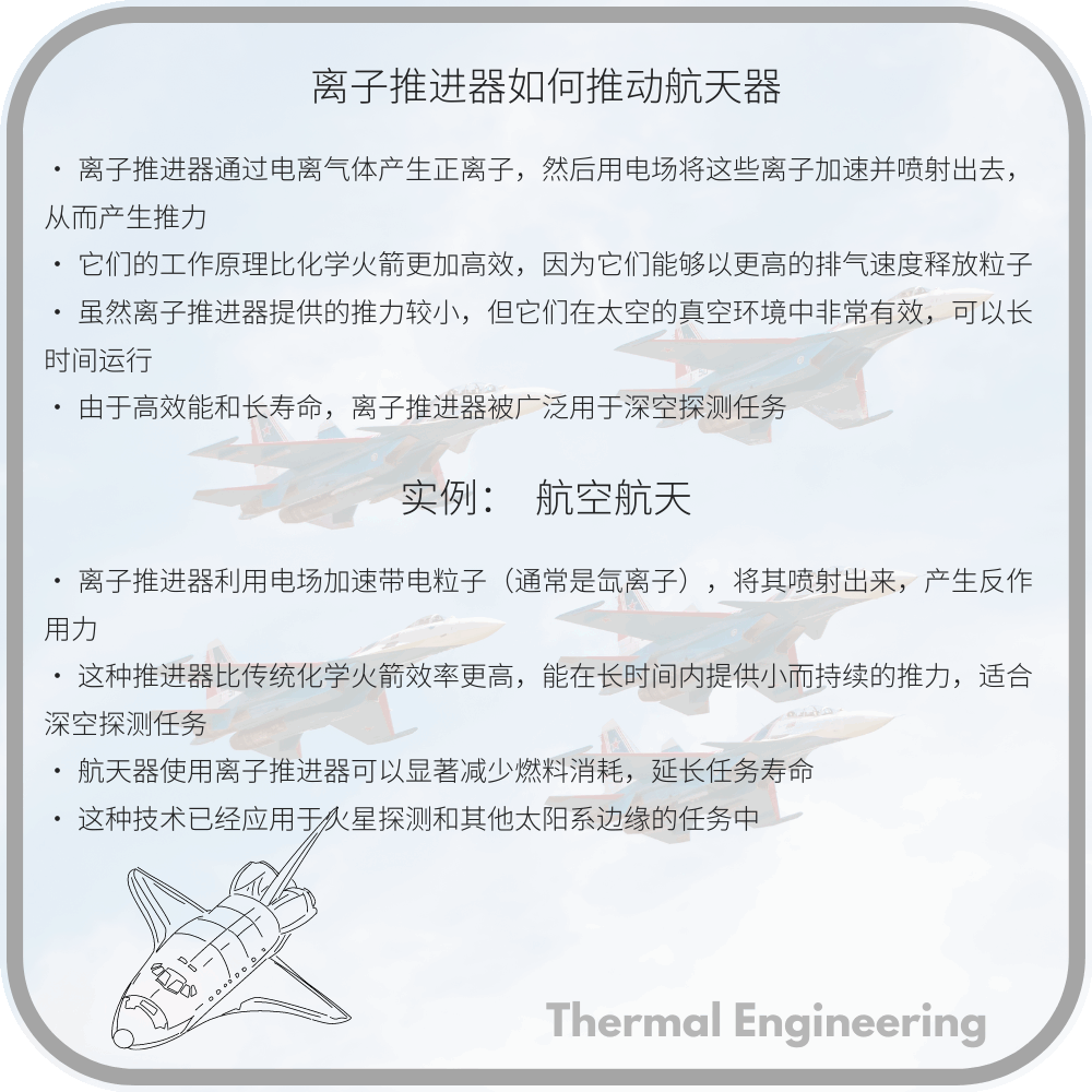 离子推进器如何推动航天器