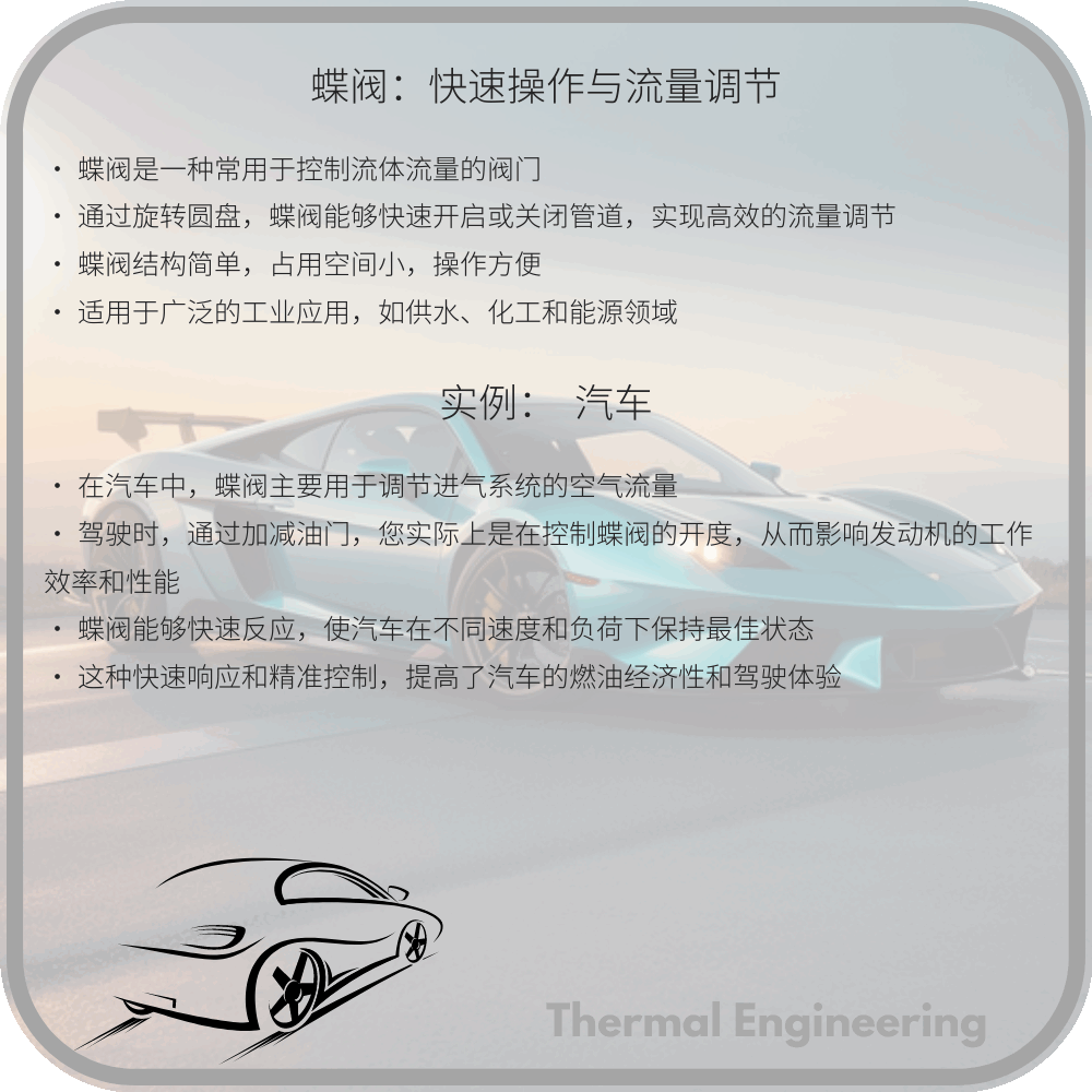 蝶阀：快速操作与流量调节