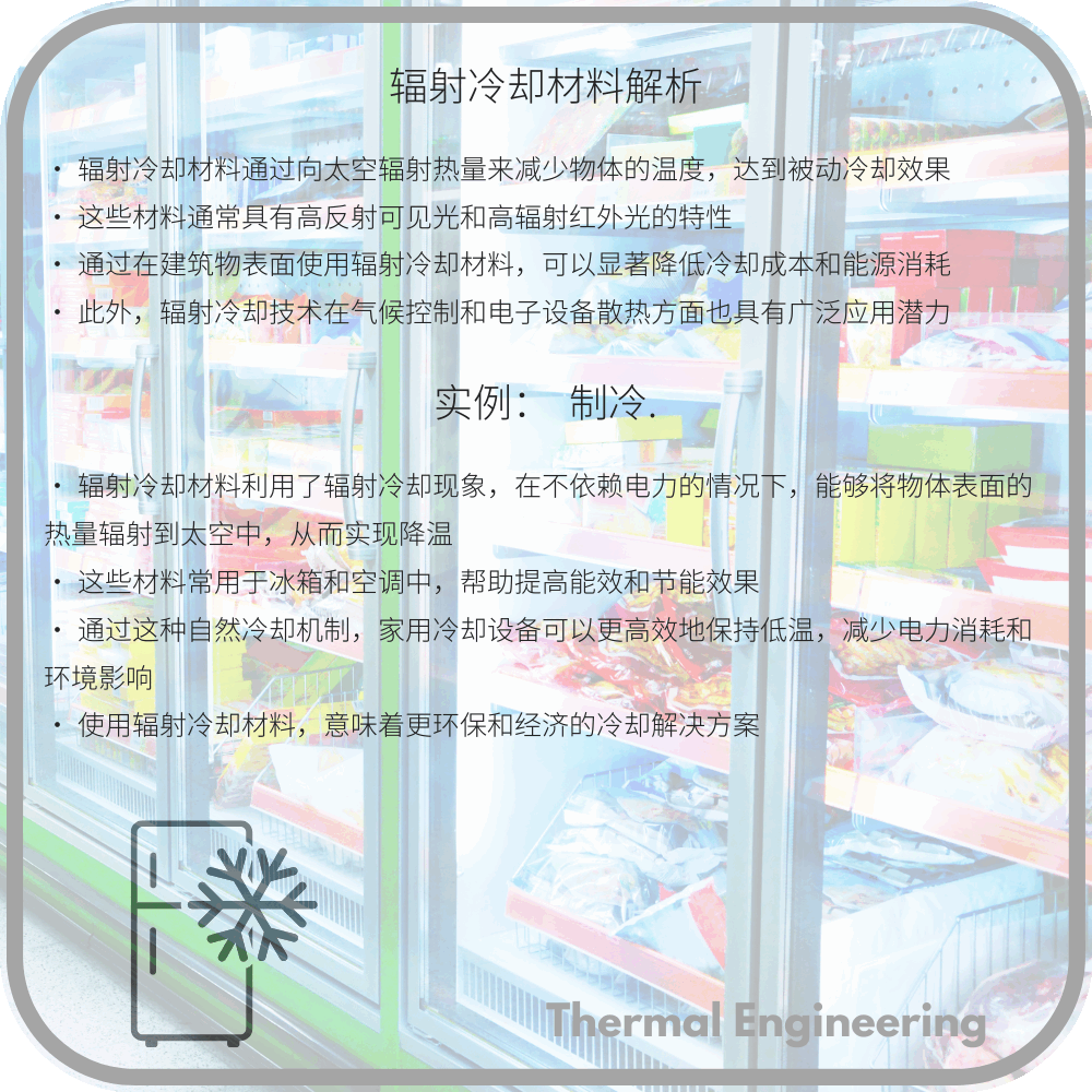 辐射冷却材料解析
