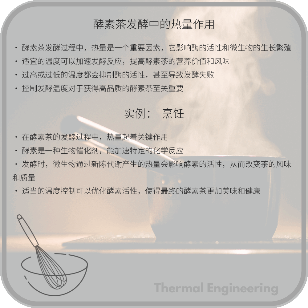 酵素茶发酵中的热量作用