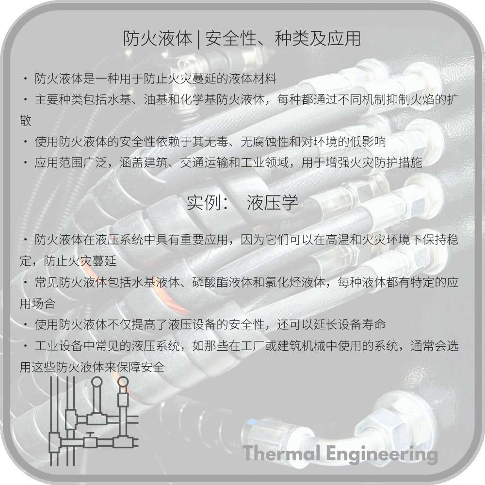 防火液体 | 安全性、种类及应用