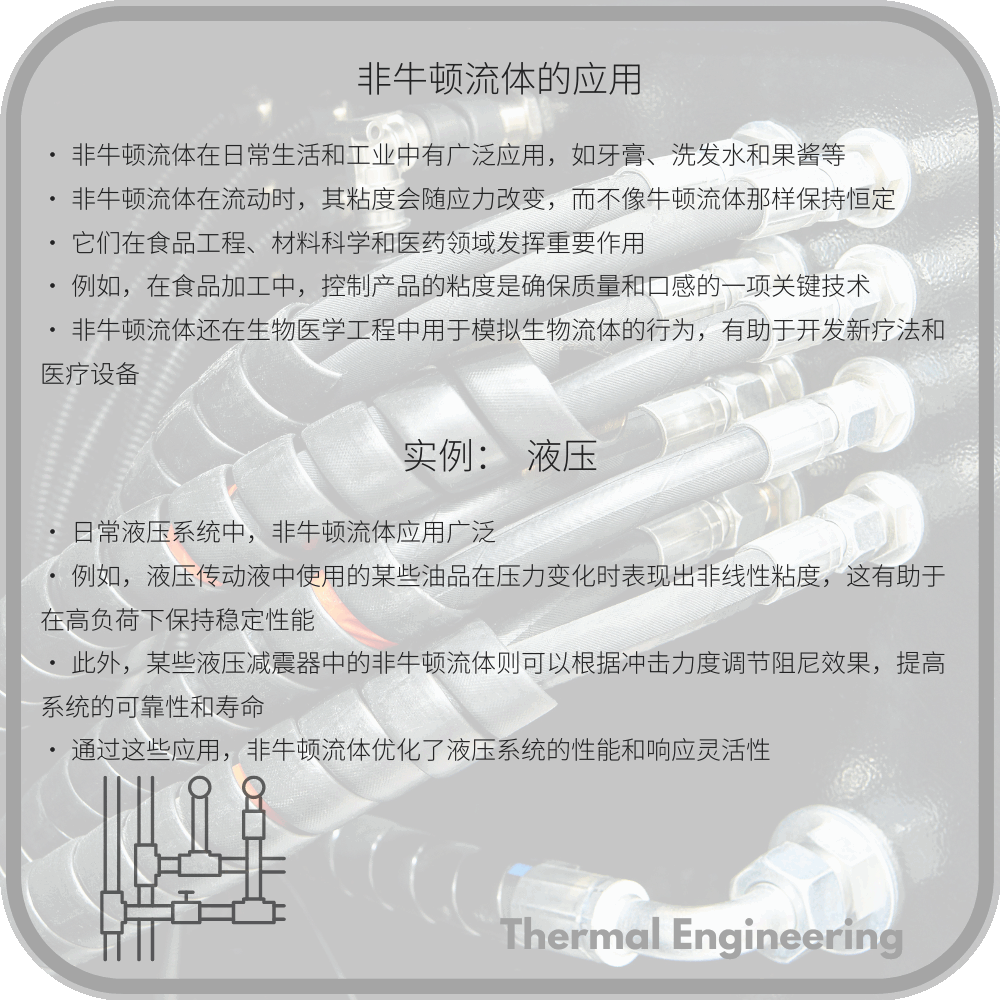 非牛顿流体的应用