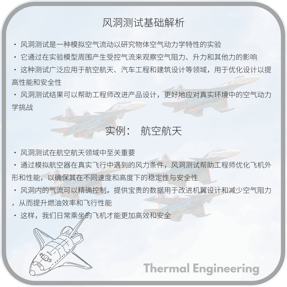 风洞测试基础解析