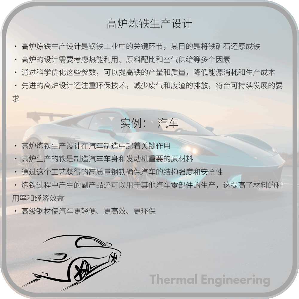 高炉炼铁生产设计
